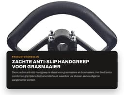 Dailygoods- Handgreep Zacht Antislip - Universele Handgreep - Dempende Grip - Kunststof - Diameter 26 mm - Voor Grasmaaier/Bosmaaier - Tuingreep — thumbnail 1