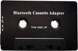 Bluetooth Cassette Adapter - Cassette naar Bluetooth - Muziek Streamen Auto - Plug en Play - 10.2 cm - Zwart — thumbnail 2