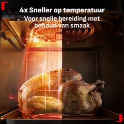 Tefal Easy Fry Infrared EY832H - Airfryer 7L - 1700W - Infra-Heat Technologie - 2x Sneller Warm - 8 Programma's - Voor 8 Personen — thumbnail 3