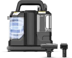 Zyrex® Vlekkenreiniger - Vlekkenreinigers - Tapijtreiniger Machine - Vlekkenreiniger Bank - Zwart - 30cm x 26cm x 16cm