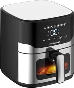 Airfryer XL - Hete Lucht Oven - Gezond Koken - Snelle Bereiding - 8 Liter - Zwart — thumbnail 1