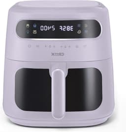 Digitale Airfryer - Heteluchtfriteuse Oven - Gezond Koken - TurboCrisp Technologie - 8 Liter Capaciteit - Lavendel — thumbnail 1