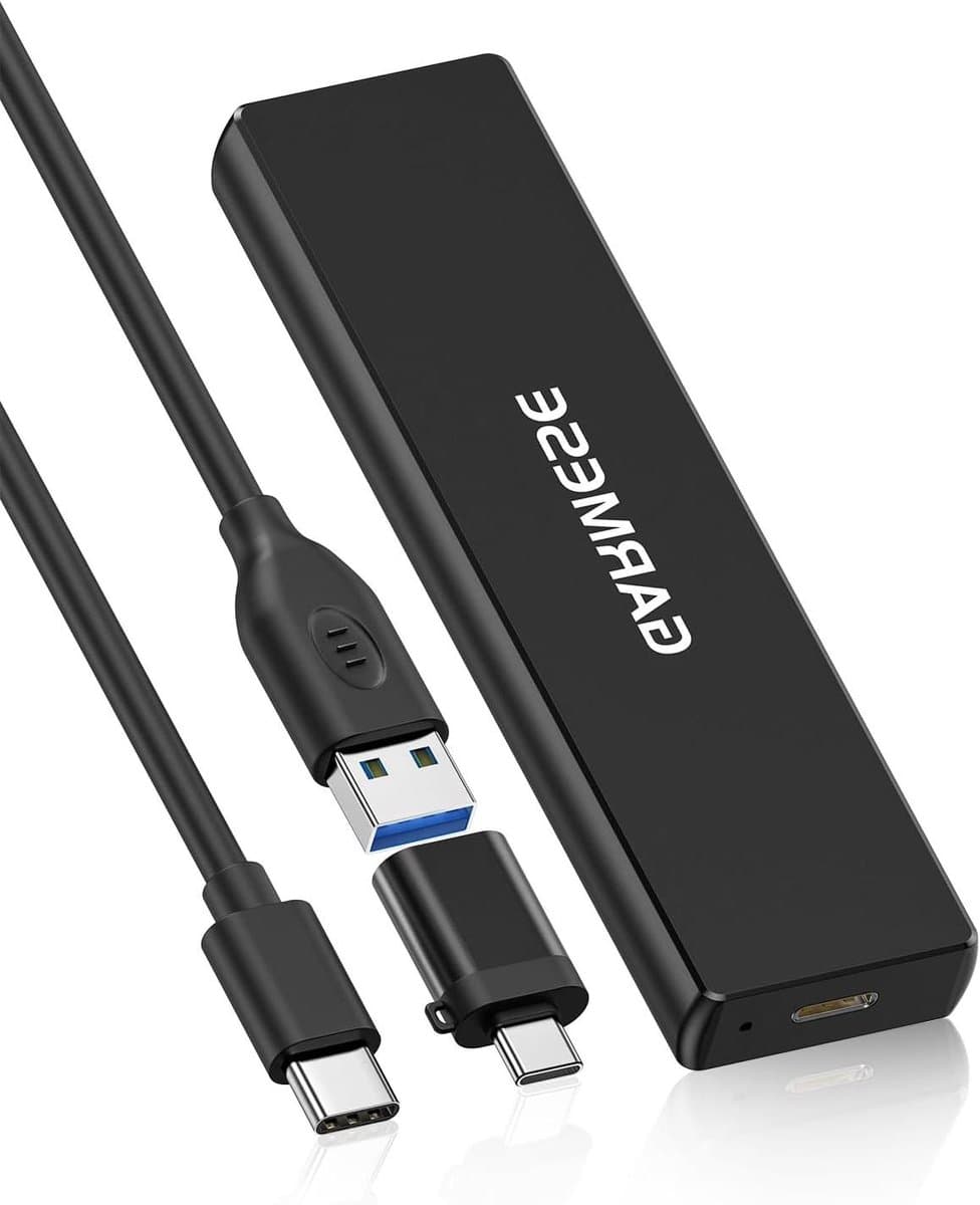 Externe SSD - Draagbare Opslag - Snelle Data Overdracht - USB 3.2 Gen 2 - 500 GB - Zwart — afbeelding 1