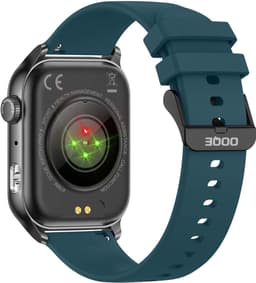 OOQE WATCH PRO 8 - Smartwatch Heren en Dames | Geschikt voor iOS en Android | AMOLED | Notificaties | Gezondheidsanalyse | Sportanalyse | GPS Koppeling | Bellen | Muziek/Audio Luisteren | Ergonomisch | Nederlandstalig | Groen — thumbnail 3