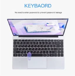 FIREBAT A14 Laptop - Intel N5095 - 14.1 Inch - 16GB RAM - 1TB SSD - Lichtgewicht Business Notebook — thumbnail 3