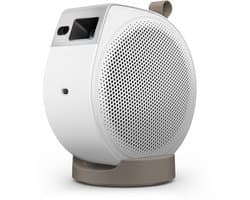 BenQ GV32 1080p Full HD LED Mini Beamer - Draagbare muur- en plafondprojector met statiefvoet - Projectie met roterende hoek - Projector met 500 ANSI Lumen - 18W 2.1ch bass Bluetooth speaker - Google TV met Netflix - Chromecast & AirPlay - Autofocus