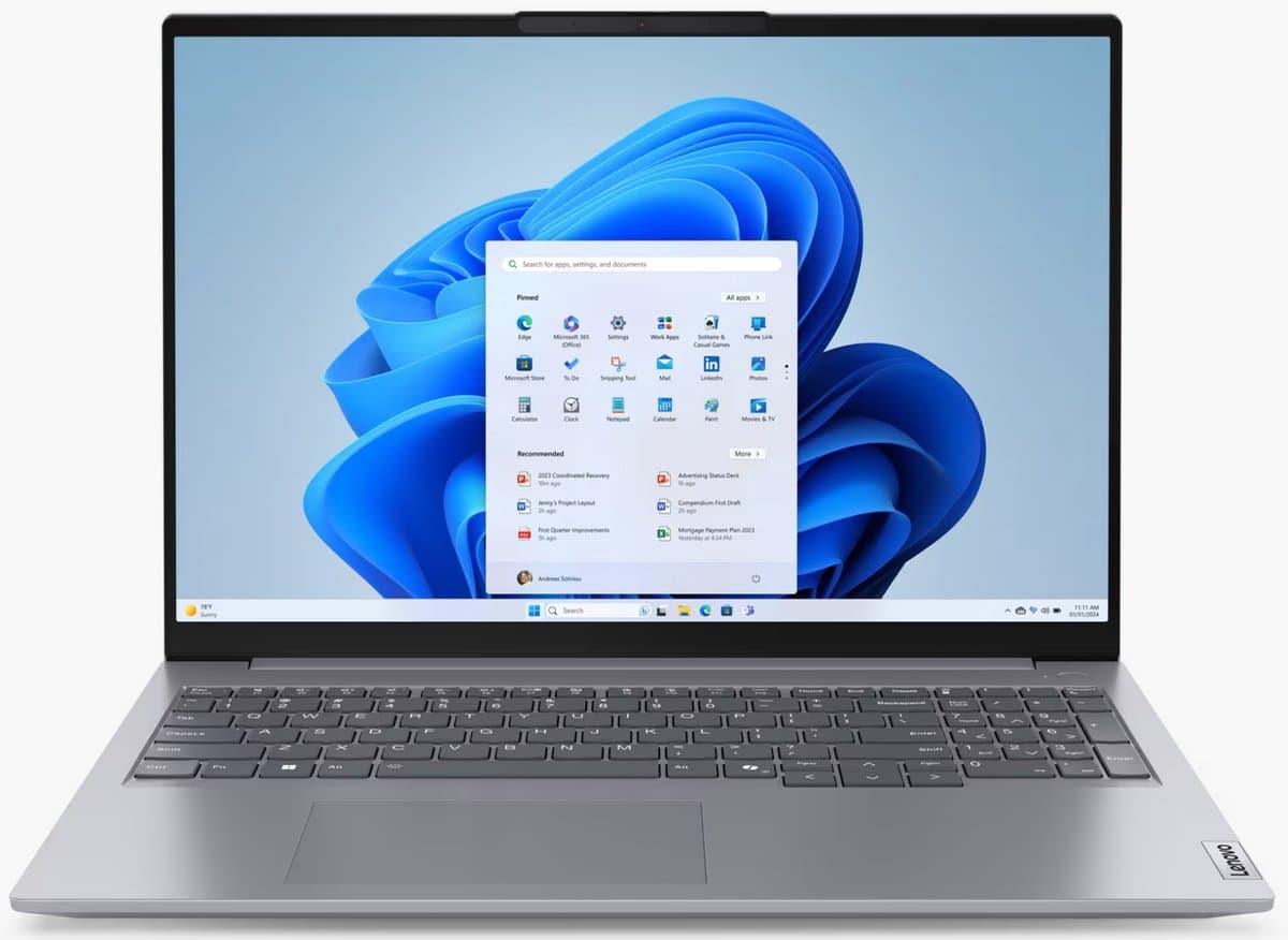 "Lenovo ThinkBook 14 G8 IAL - Ultra 7-255H - 16GB - 512GB SSD - 14"" 1920x1200 WUXGA - W11P - QWERTY Verlicht Keyboard - fingerprint - inclusief gratis Lenovo tas" — afbeelding 1