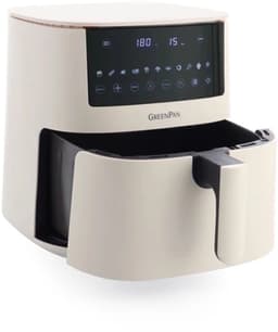GreenPan Bistro XXL airfryer 7.2L cream — thumbnail 1
