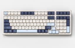 Fuegobird K3MAX Mechanisch Gaming Toetsenbord - 100keys - Gasket Mod - Rode Switch - QWERTY - Mechanical RGB Backlight Keyboard - Blueberry — thumbnail 1