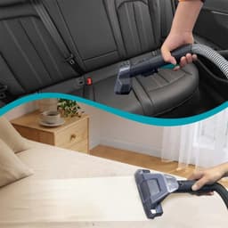 Jurrys Tapijt reiniger - Draagbaar - Machine - Cleaner - Vlekverwijdering - Geurverwijdering - ABS Materiaal - Bekleding — thumbnail 2