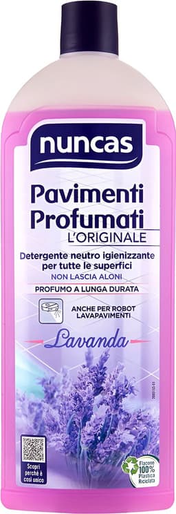 nuncas 1000ml reinigingsmiddel - met lavendel geur - Geschikt voor dweilrobot Roborock en iRobot Roomba Braava Jet M6 schoonmaakmiddel — thumbnail 1
