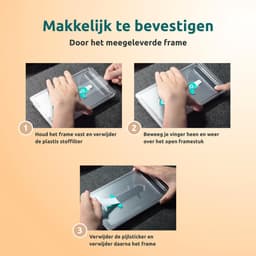 George Napoli Screenprotector Geschikt voor Nintendo Switch 2 - Beschermglas - Glasplaatje - Met Installatietray - Tempered Glass - 2-Pack — thumbnail 3