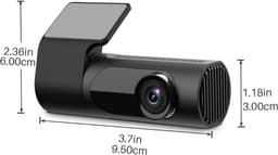 Lexium Dashcam - Daschcams - Auto - Camera - Vooruit - Achteruit - Video - Autobeveiliging - Parkeerbeveiliging - Recording - Dag en Nacht - Schadepreventie — thumbnail 2