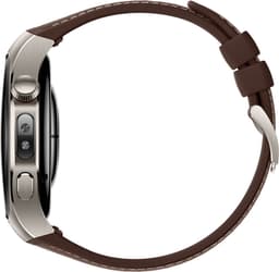 HUAWEI WATCH 5 46 mm Donkerbruin / Composietband / Titanium van ruimtevaartkwaliteit / X-TAP / eSIM-bellen / GPS / ECG / Bluetooth 5.2 / Smartwatch / Compatibel met iOS en Android — thumbnail 4