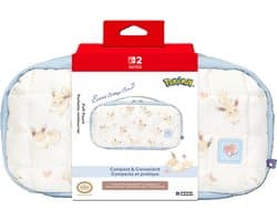 HORI - Padded Pouch voor Nintendo Switch 2 – Eevee Cottage Core - Officieel gelicentieerd door Nintendo en The Pokémon Company International