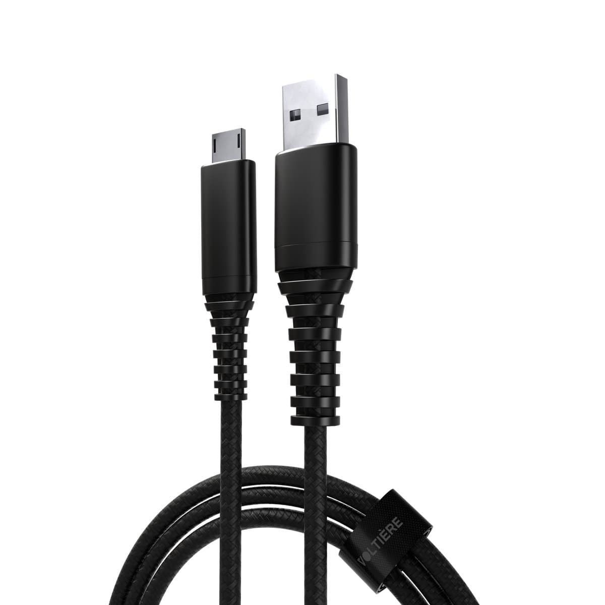 Voltière USB A naar Micro USB Kabel - PlayStation 4 oplaadkabel - 3 Meter — afbeelding 1