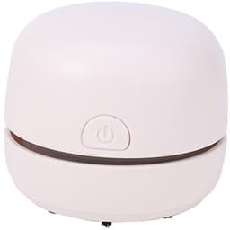 Stofzuiger - Stofzuiger zonder zak - Stofzuiger draadloos - Desk vacuum - Mini stofzuiger - Bevat rietje - Borstel - USB-oplaadkabel - Afneembaar ontwerp - Kruimels - Voor Kantoor - Bureau -Wit — thumbnail 1