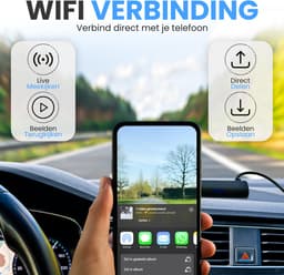 Azorix Dashcam Pro WiFi - 1080p Full HD Camera - Dashcam voor Auto - Nachtzicht & Botsingdetectie - Looprecording - Incl. 32 GB SD-kaart — thumbnail 3