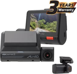 Mio MiVue 956WD 4K UHD + 1080p HDR dual dashcam - Wi-Fi - GPS - flitspalen - achtercamera — thumbnail 1