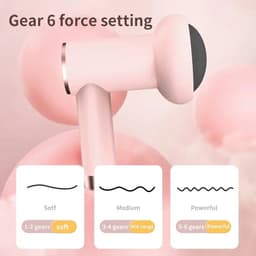 Elektrische krachtige vibratie-fascia-gun, sportfitness, spiermassage-gun, USB Type-C oplaadbare kleine massage-apparaat met 5 massagekoppen — thumbnail 4