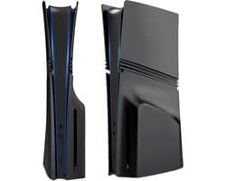 Playstation 5 Pro Faceplates Disc Edition (niet geschikt voor standaard PS5 & PS5 Slim) - Inclusief Mid Skin - Accessoires - Faceplate - Cover - Plate - Skin - Zwart