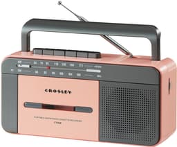 Crosley CT102A - Cassettespeler - Rosé goud & Grijs — thumbnail 2