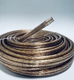 Caliber Speaker Kabel - Luidsprekerkabel - 2x1,5mm - 10 meter Speakerdraad - Transparant- CCA (CS215X) — thumbnail 2