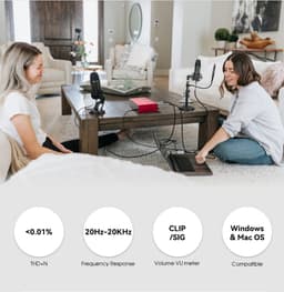 Delmark USB Audio-interface - 2e Generatie - 2i2 - 24bit - 192kHz - 2 ingangen - Zwart — thumbnail 3