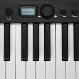VEVOR 88 Toetsen Digitale Piano Elektrische Piano Opvouwbare Piano Bluetooth MIDI Zwart — thumbnail 4