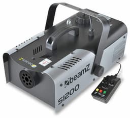 BeamZ S1200 MKII rookmachine met 2 liter rookvloeistof en afstandsbediening - 1200W — thumbnail 3
