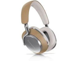 Bowers & Wilkins Px8 Flagship Draadloze Over-Ear Noise Cancelling Koptelefoon, Bluetooth 5.0, Snelladen, 30u Hi-Res Audio, Ingebouwde Microfoon - Licht Bruin