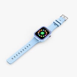 GPSHorlogeKids© - GPS horloge kind - smartwatch kinderen - WhatsApp - 4G videobellen - spatwaterdicht - SOS alarm - SMS - incl SIM - Turn Blauw — thumbnail 3