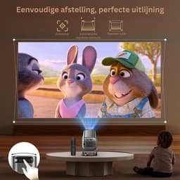 Thuys – Mini Beamer – Projector Met Wifi Bluetooth — thumbnail 4