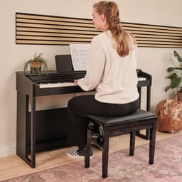 Pianobank - Verstelbaar - Innox PB 40BK - Zwart — thumbnail 5