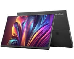 Viewsonic Va1650 16-Inch Monitor Voor Computer/Laptop, Fhd, Hdmi, Usb-C, Luid