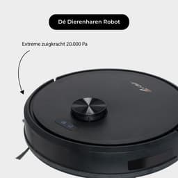 Zoef Robot Bep 5.0 robotstofzuiger met dweilfunctie - geschikt voor dierenharen - roterende mops - 20.000Pa zuigkracht - robotstofzuiger huisdieren - robot vacuum - uitgebreide mapping - verschillende schoonmaakmodi — thumbnail 2