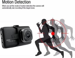 TechU™ Dashcam M15 Pro Dual Camera – 3.0 inch Scherm – Dashboardcamera – Full HD 1080p – Nachtvisie – Bewegingssensor – G-sensor – Loop Recording – Autocamera Voor én Achter - voor auto — thumbnail 4