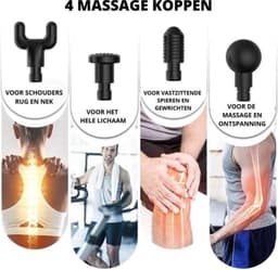Massage gun - Draadloos - Spierherstel en Relax massage — thumbnail 3