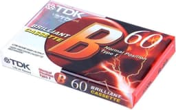 TDK B-60 Cassettetape Normal Type I EAN 4902030026257 — thumbnail 2