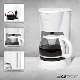 Clatronic  KA 3473 - Koffiezetapparaat - wit — thumbnail 2