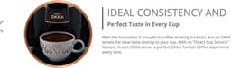 Arzum OKKA Turks Koffiezetapparaat OK002-0200 | Wit/Chroom - 2 kopjes - Aanpasbare temperatuur - Volautomatisch - 710W — thumbnail 4