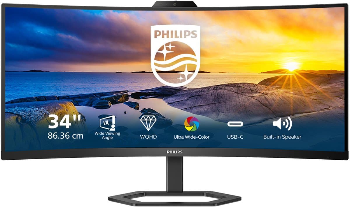 Philips 34E1C5600HE/00 lcd-monitor — afbeelding 1
