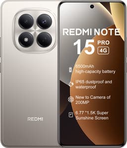 Smartphone-REDMI Note 15 Pro-8GB+256GB-Titanium — thumbnail 1