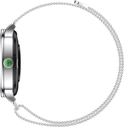 Evy24 Smartwatch Dames 38mm - AMOLED Smartwatch - Bluetooth Bellen - Horloge Dames - Hartslagmeter - Saturatiemeter - Slaapmonitor - 100+ Sportstanden - 5ATM Waterdicht - Geschikt voor iPhone & Android - Zilver — thumbnail 2