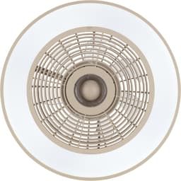 Brilliant Catania - Plafondventilator - LED 40W - CCT - 2700K-6500K - Dimbaar - ICRGB - Nachtlicht - Timer - Afstandsbieding - Beige — thumbnail 5