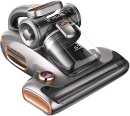 JIGOO T600 Beddenmatras Stofzuiger Grijs-EU-Dual Cup Design - 99,99% Huismijtverwijdering met Aroma-Diffused Systeem — thumbnail 1