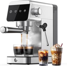 Espressomachine - Koffiemachine met Bonen - Espresso Machine - Koffiebar — thumbnail 1