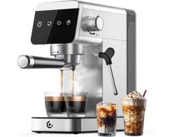 Espressomachine - Koffiemachine met Bonen - Espresso Machine - Koffiebar