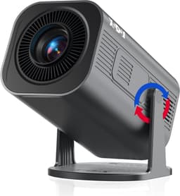 XGODY Gimbal 3 Pro Mini Beamer - Alles-in-één Smart TV Projector - 2026 model - Android 11.0 - WiFi 6 & Bluetooth 5.4 - 4k ondersteuning - Beamer - Inclusief Hdmi kabel - Home Cinema - Grijs — thumbnail 1