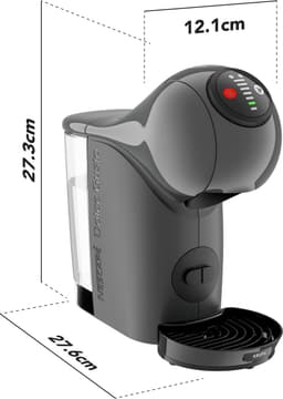 Krups Dolce Gusto Genio S YY5895FD – Capsule Koffiemachine – 15 bar – Grijs – Zonder melkopschuimer – Bundle 2x NEO Espresso Lungo + NEO Capsule Adapter — thumbnail 4
